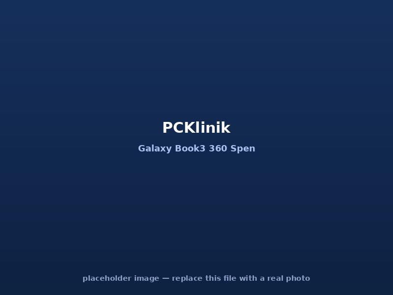 Samsung Galaxy Book3 360 S Pen-reparation